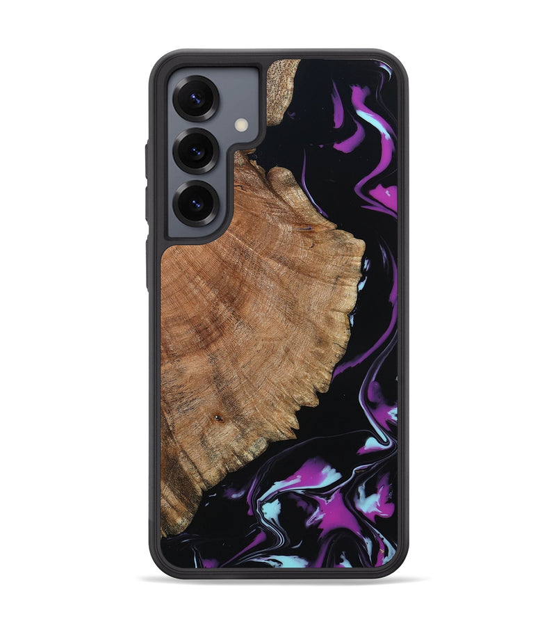 Galaxy S25 Plus Wood Phone Case - Hakeem (Purple, 815818)