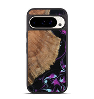 Pixel 9 Pro Wood Phone Case - Hakeem (Purple, 815818)