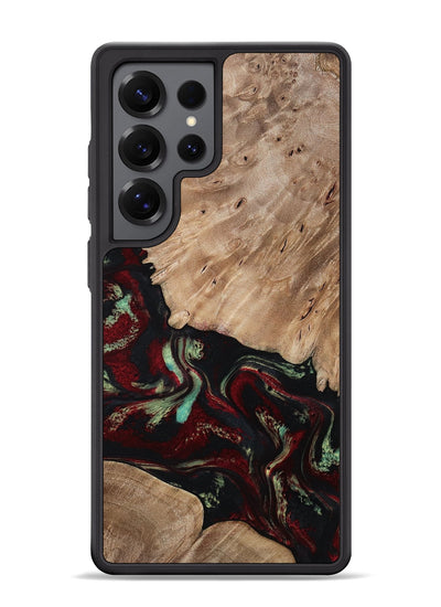 Galaxy S25 Ultra Wood Phone Case - Trey (Red, 815820)