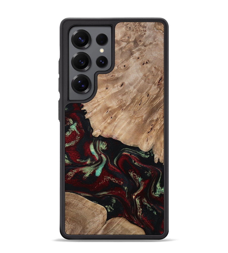 Galaxy S25 Ultra Wood Phone Case - Trey (Red, 815820)