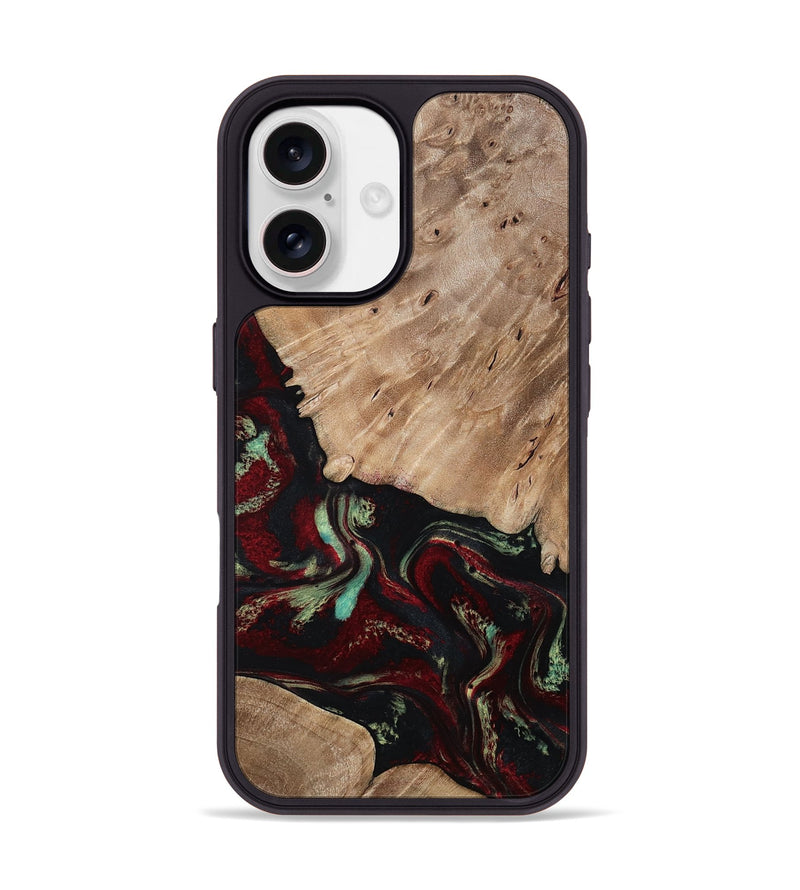 iPhone 17 Wood Phone Case - Trey (Red, 815820)