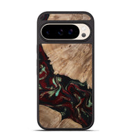 Pixel 10 Wood Phone Case - Trey (Red, 815820)