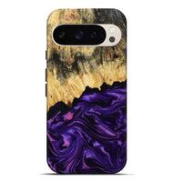 Pixel 9 Pro XL Wood Live Edge Phone Case - Mack (Purple, 815822)