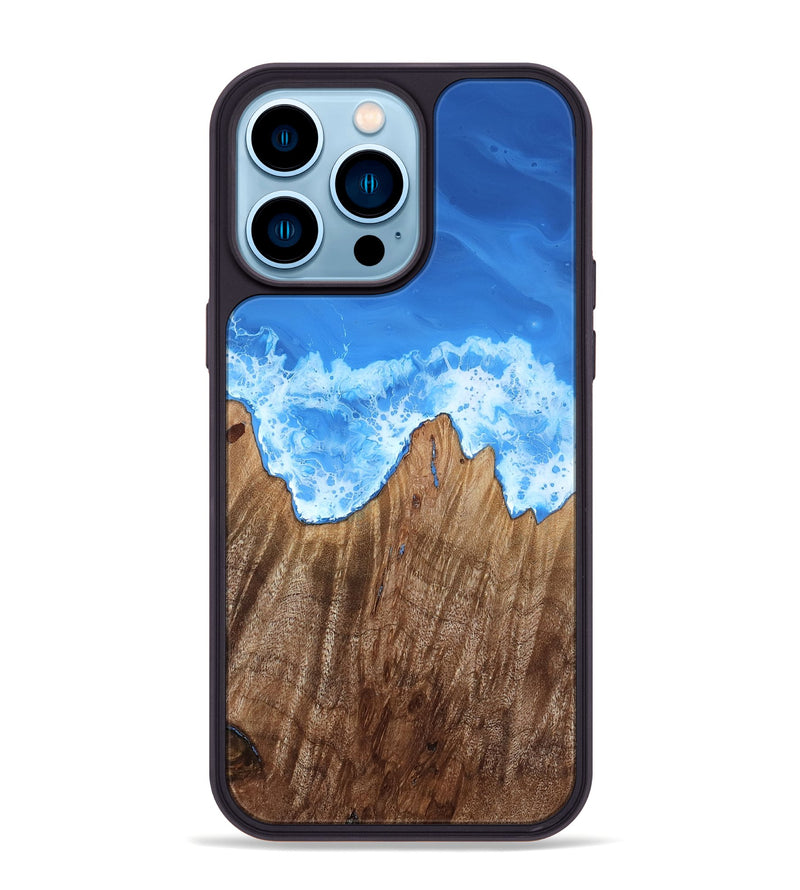 iPhone 14 Pro Max Wood Phone Case - Makena (Coastal, 815828)