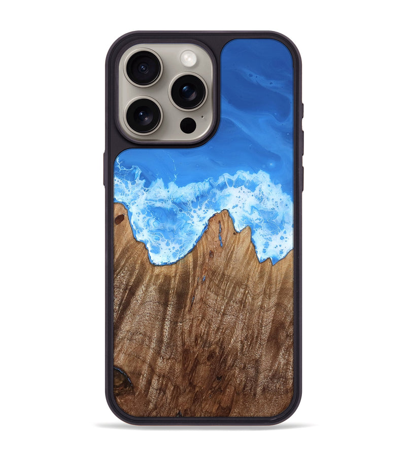 iPhone 15 Pro Max Wood Phone Case - Makena (Coastal, 815828)