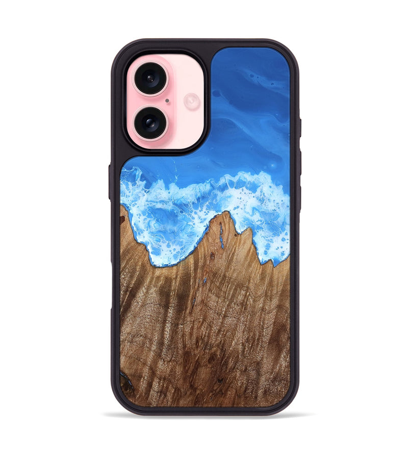 iPhone 16 Wood Phone Case - Makena (Coastal, 815828)