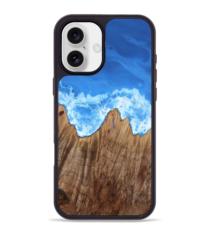 iPhone 16 Plus Wood Phone Case - Makena (Coastal, 815828)
