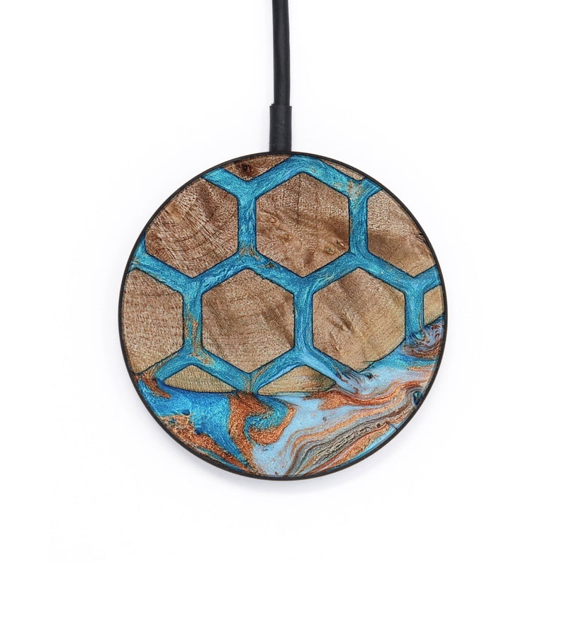 Circle Wood Wireless Charger - Matteo (Pattern, 815838)