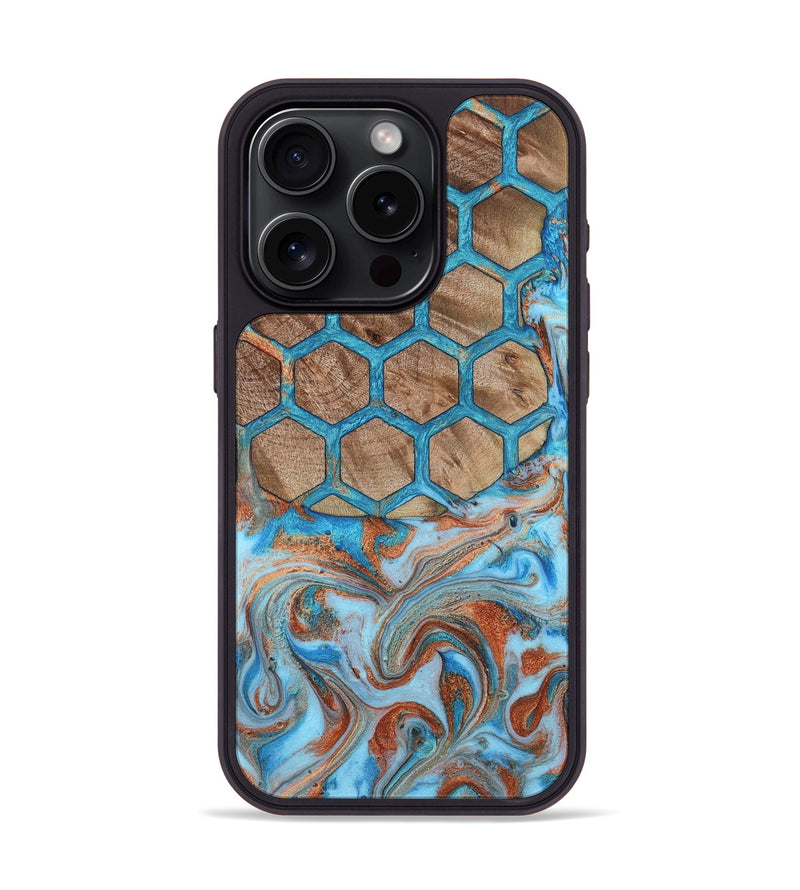 iPhone 15 Pro Wood Phone Case - Matteo (Pattern, 815838)