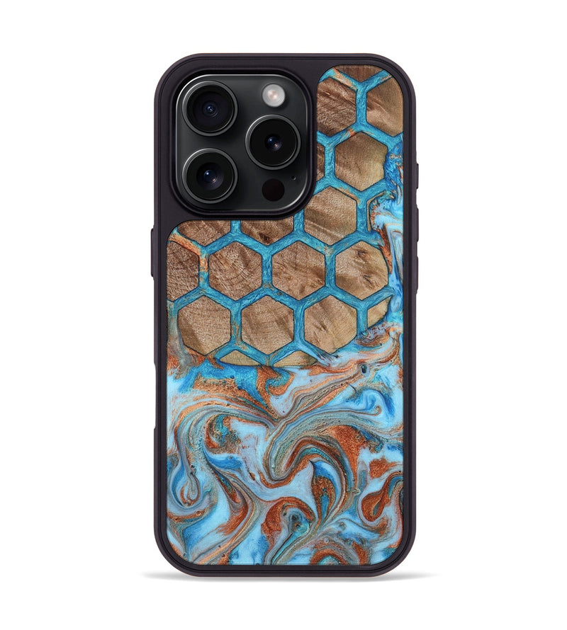 iPhone 16 Pro Wood Phone Case - Matteo (Pattern, 815838)