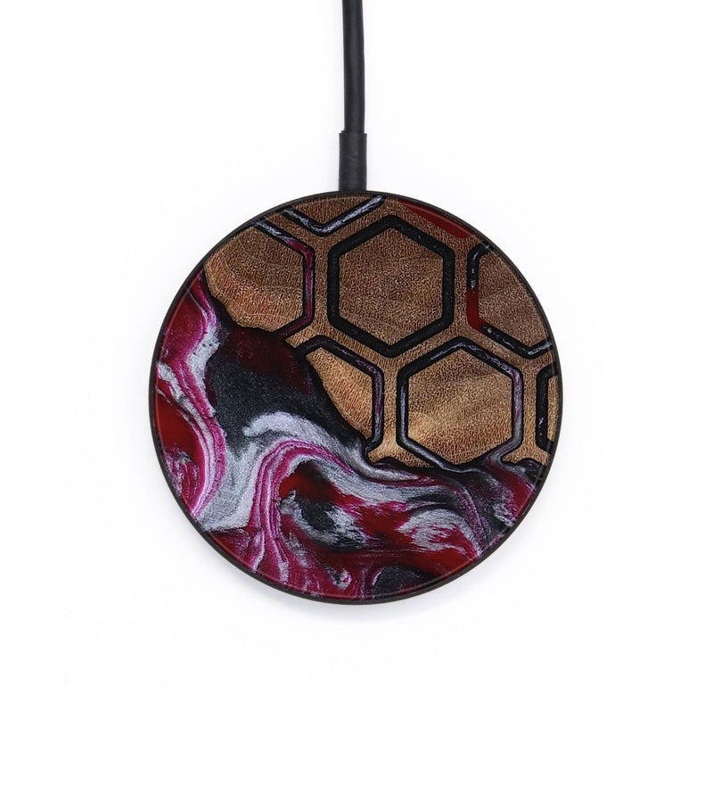 Circle Wood Wireless Charger - Kye (Pattern, 815840)