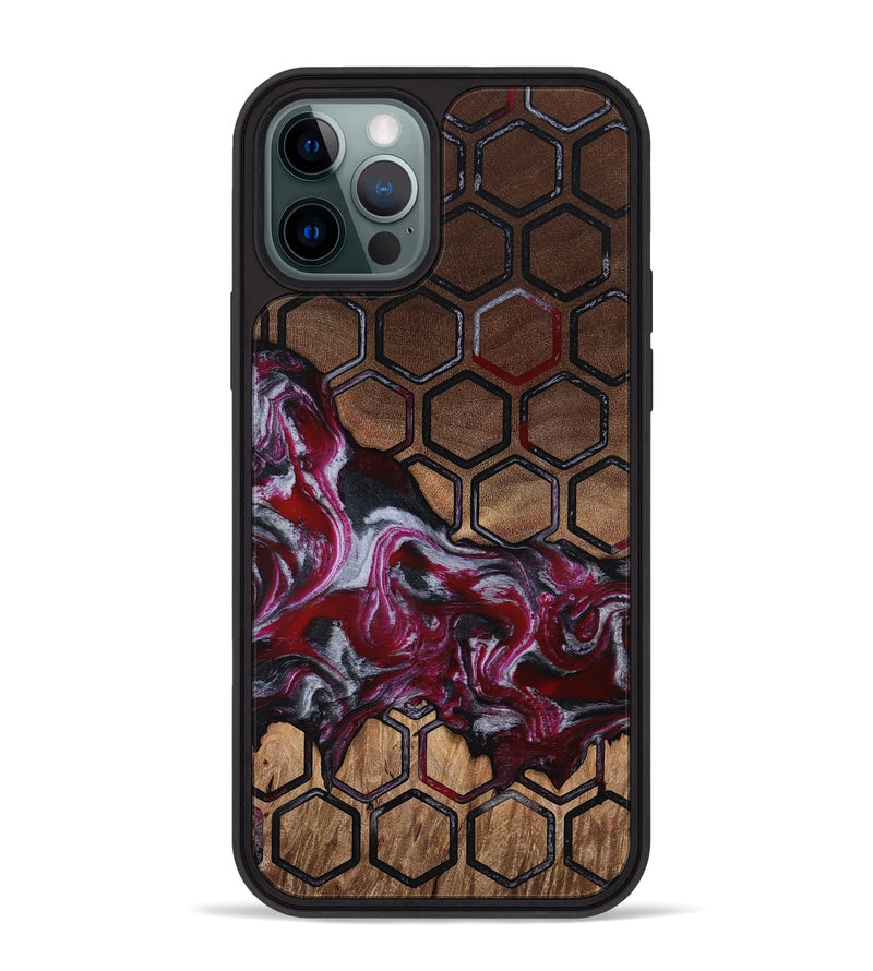 iPhone 12 Pro Max Wood Phone Case - Kye (Pattern, 815840)