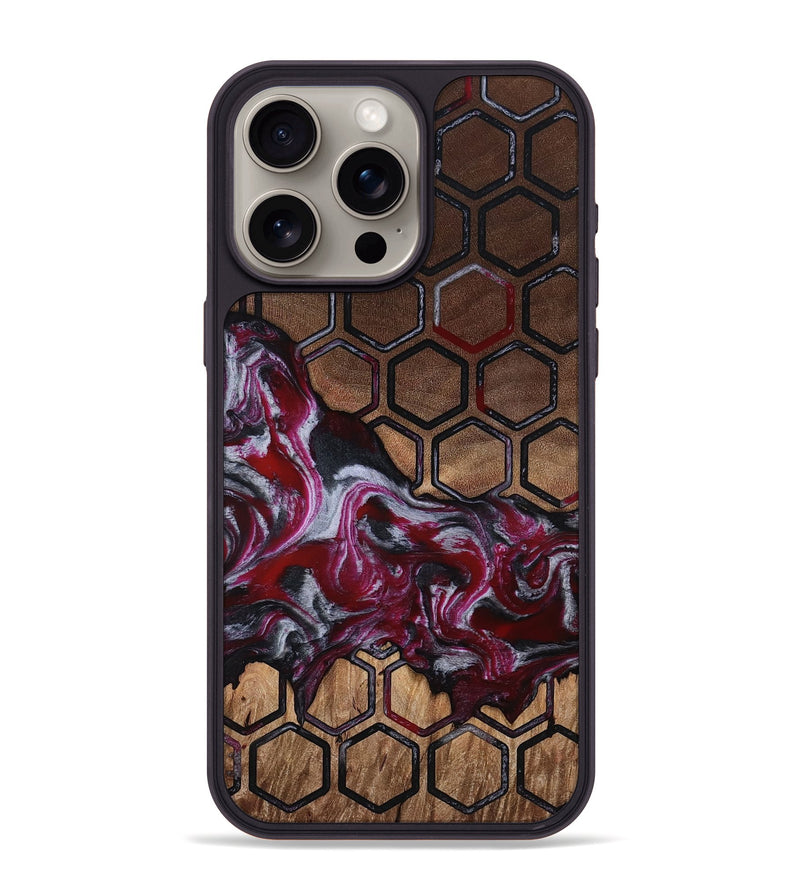 iPhone 15 Pro Max Wood Phone Case - Kye (Pattern, 815840)