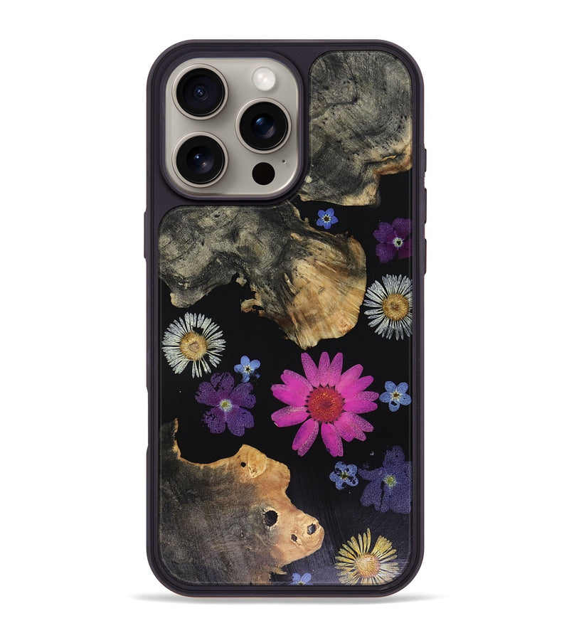 iPhone 16 Pro Max Wood Phone Case - Kamron (Bloom, 815874)
