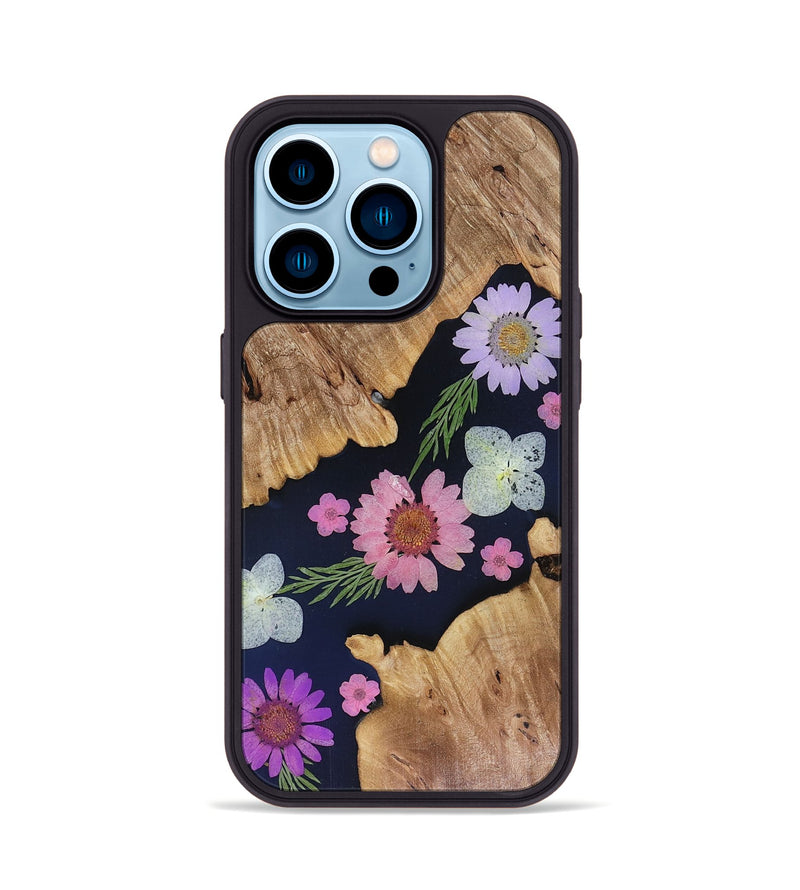 iPhone 14 Pro Wood Phone Case - Velma (Bloom, 815894)