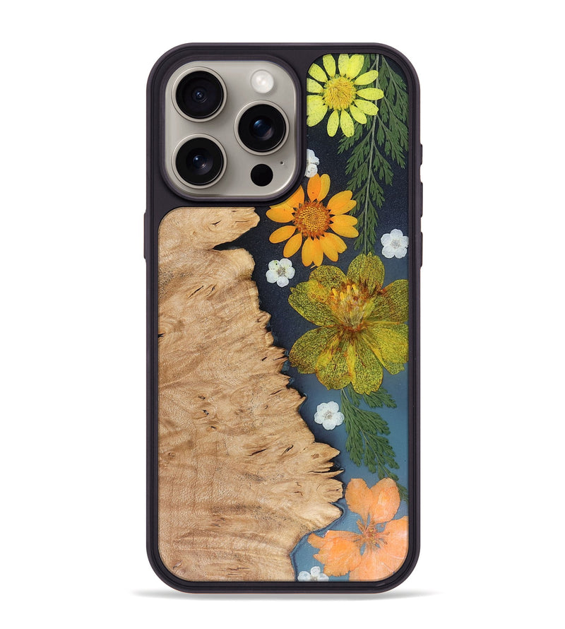 iPhone 15 Pro Max Wood Phone Case - Kaia (Bloom, 815896)