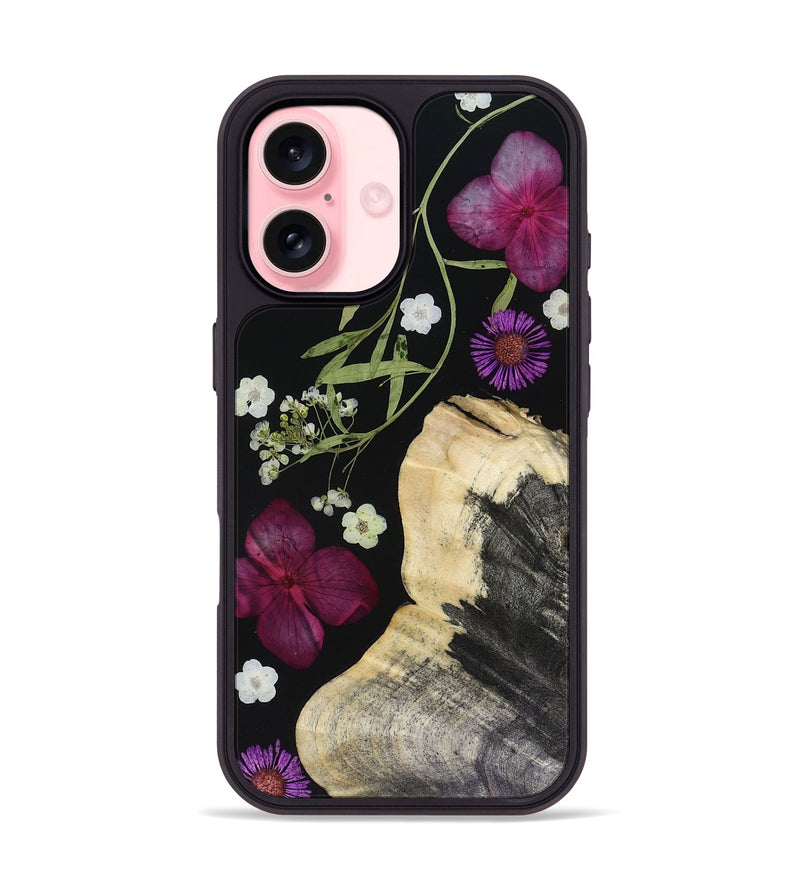 iPhone 16 Wood Phone Case - Waylen (Bloom, 815919)
