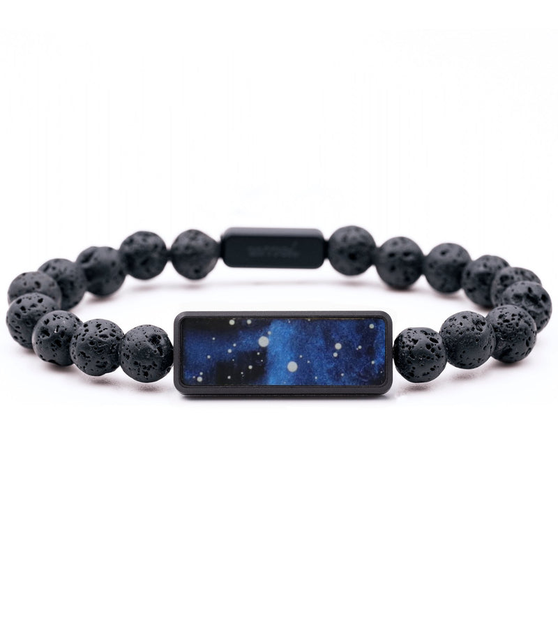 Lava Bead ResinArt Bracelet - Killian (Cosmos, 815949)