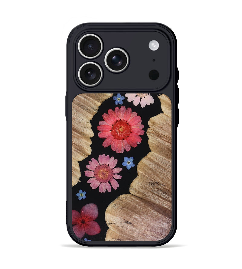 iPhone 17 Pro Wood Phone Case - Jacque (Bloom, 816015)