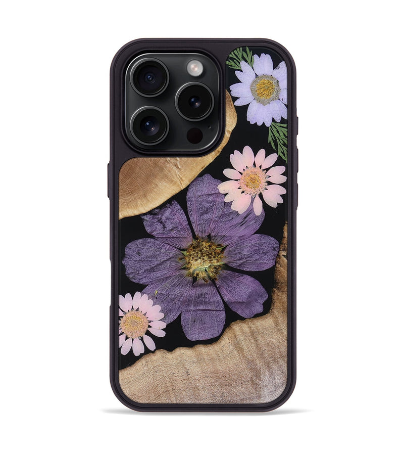 iPhone 16 Pro Wood Phone Case - Jeri (Bloom, 816018)