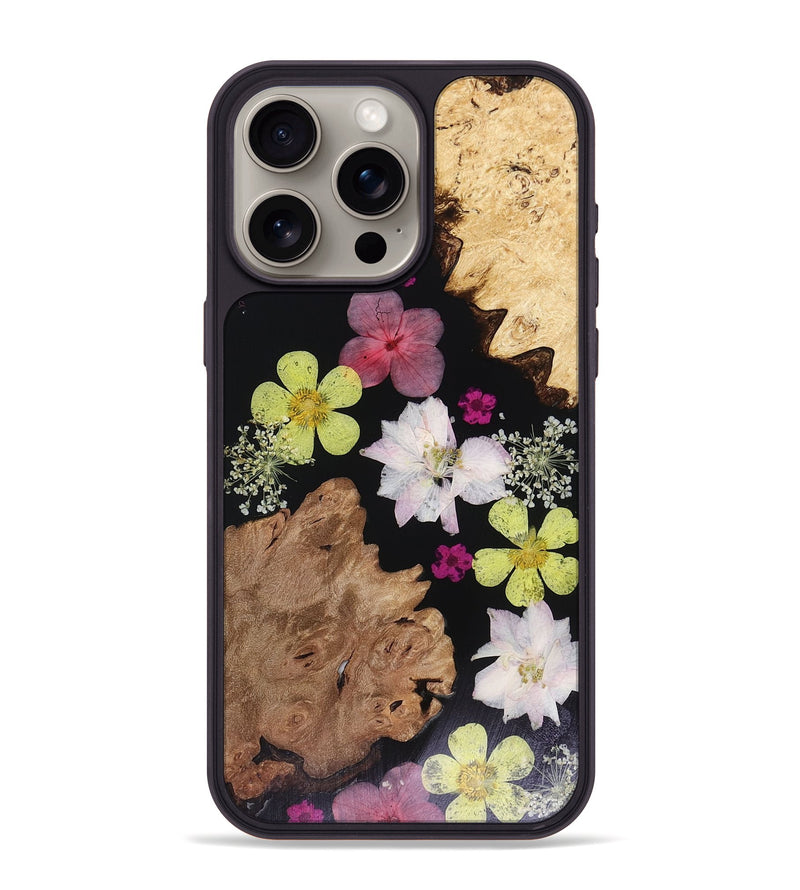 iPhone 15 Pro Max Wood Phone Case - Santana (Bloom, 816027)