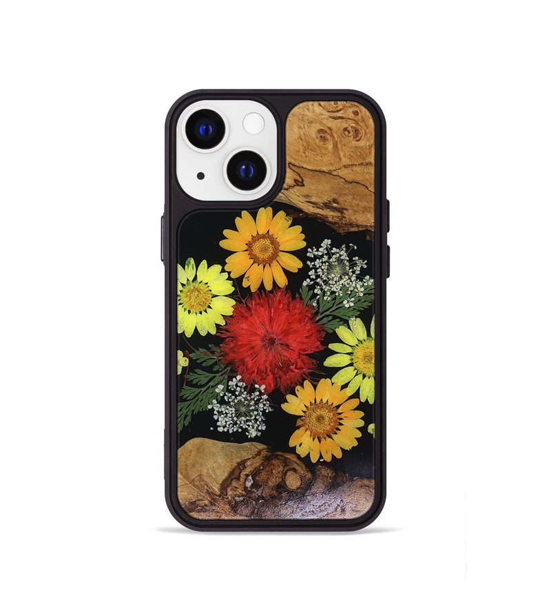 iPhone 13 mini Wood Phone Case - Shanna (Bloom, 816029)