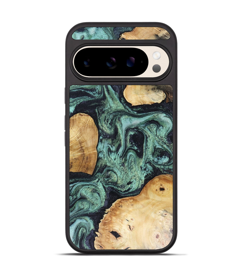 Pixel 10 Pro Wood Phone Case - Mellisa (Green, 816069)
