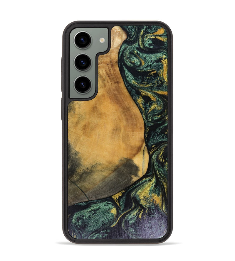 Galaxy S23 Plus Wood Phone Case - Karsyn (Green, 816071)