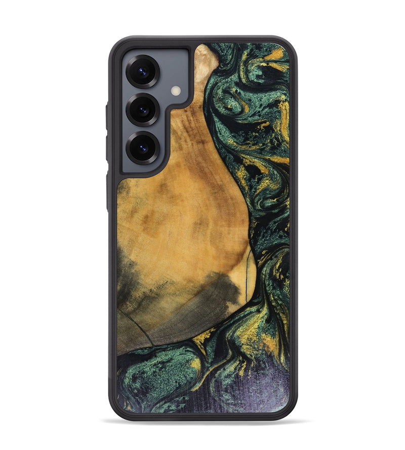 Galaxy S25 Plus Wood Phone Case - Karsyn (Green, 816071)