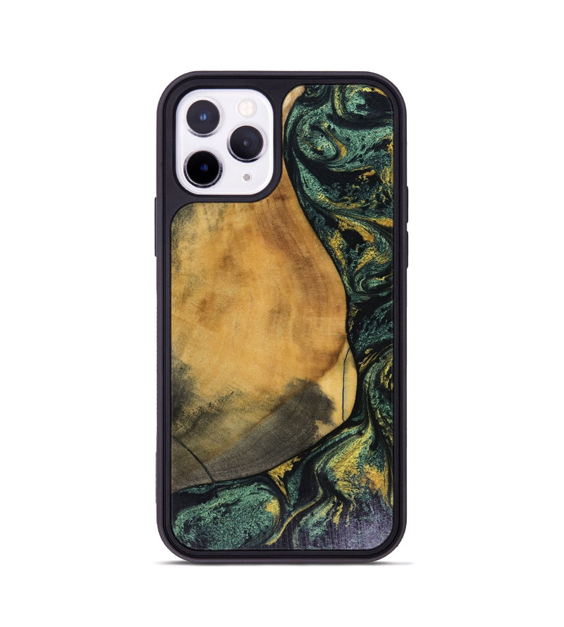 iPhone 11 Pro Wood Phone Case - Karsyn (Green, 816071)
