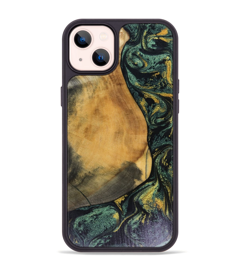 iPhone 14 Plus Wood Phone Case - Karsyn (Green, 816071)