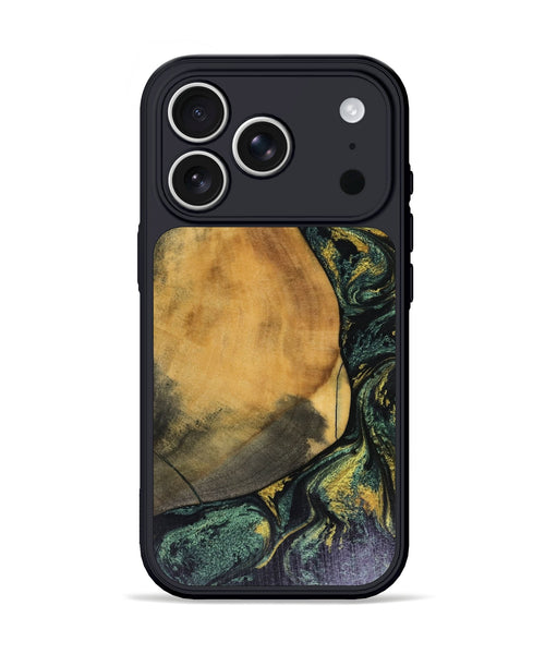 iPhone 17 Pro Wood Phone Case - Karsyn (Green, 816071)