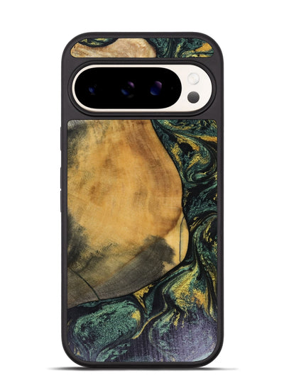 Pixel 9 Wood Phone Case - Karsyn (Green, 816071)