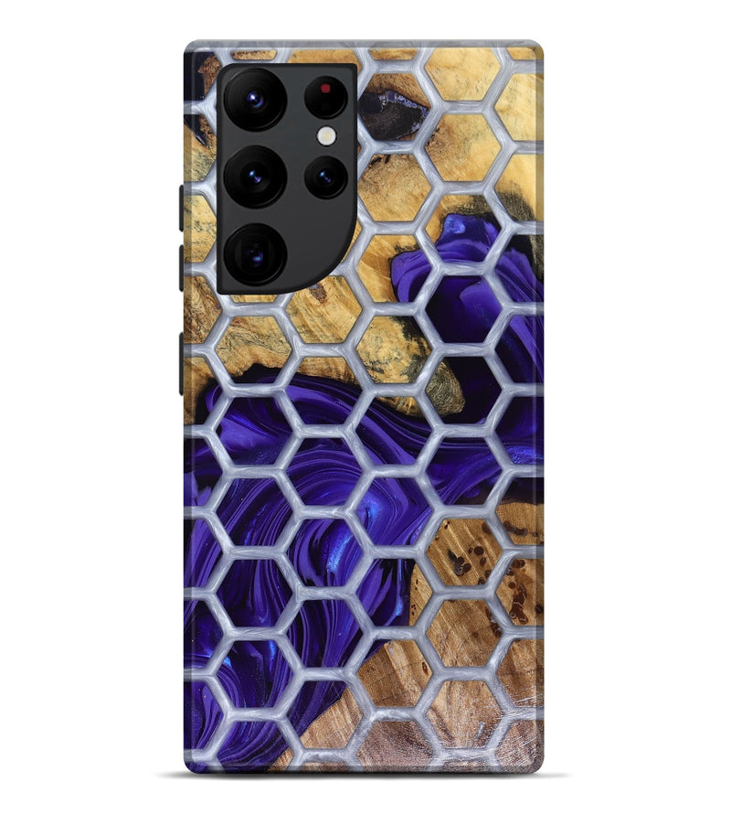 Galaxy S22 Ultra Wood Live Edge Phone Case - Halie (Pattern, 816133)