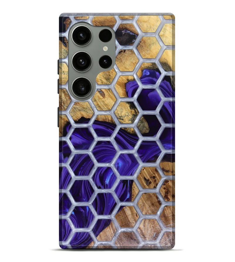 Galaxy S24 Ultra Wood Live Edge Phone Case - Halie (Pattern, 816133)
