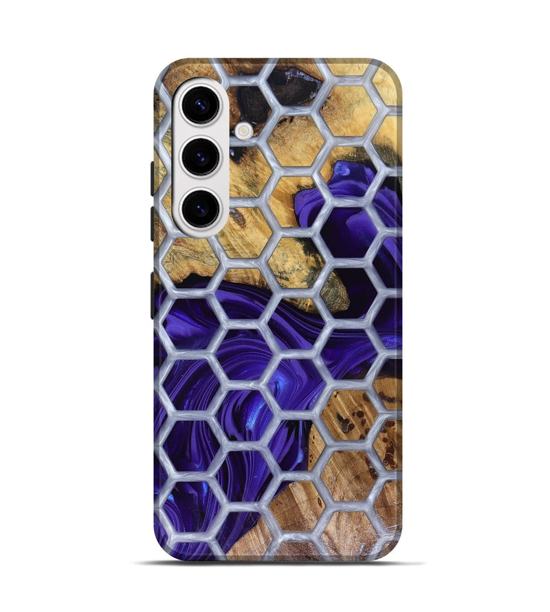 Galaxy S25 Wood Live Edge Phone Case - Halie (Pattern, 816133)