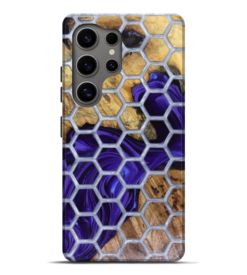 Galaxy S25 Ultra Wood Live Edge Phone Case - Halie (Pattern, 816133)