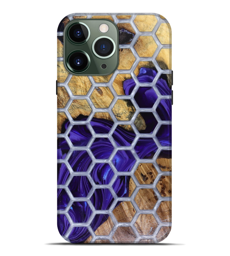 iPhone 13 Pro Max Wood Live Edge Phone Case - Halie (Pattern, 816133)