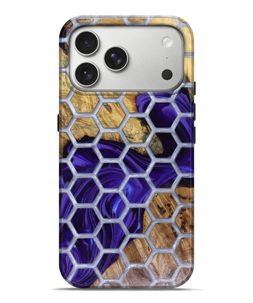 iPhone 17 Pro Max Wood Live Edge Phone Case - Halie (Pattern, 816133)
