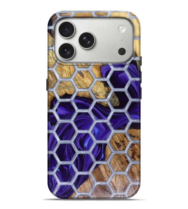 iPhone 17 Pro Max Wood Live Edge Phone Case - Halie (Pattern, 816133)
