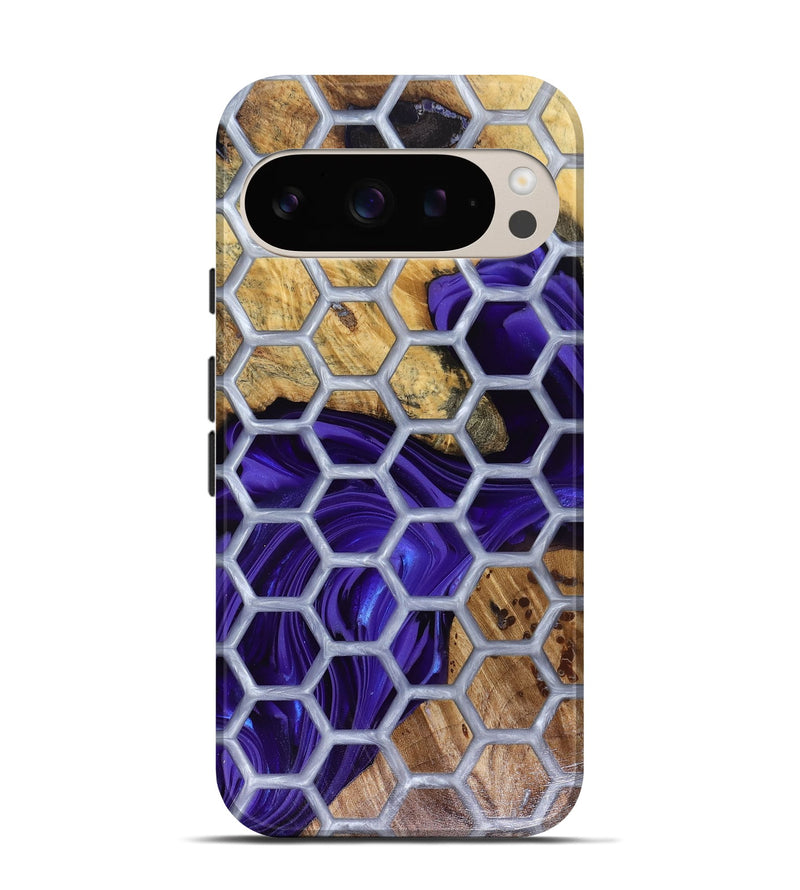 Pixel 9 Wood Live Edge Phone Case - Halie (Pattern, 816133)
