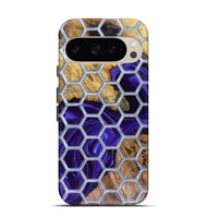 Pixel 9 Pro Wood Live Edge Phone Case - Halie (Pattern, 816133)