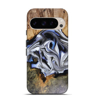 Pixel 10 Wood Live Edge Phone Case - Janette (Blue, 816134)