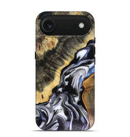 iPhone 17 Air Wood Live Edge Phone Case - Kassie (Black & White, 816141)