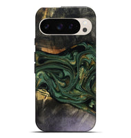 Pixel 10 Pro XL Wood Live Edge Phone Case - Murphy (Green, 816146)