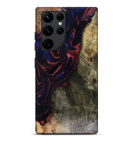 Galaxy S22 Ultra Wood Live Edge Phone Case - Cruz (Red, 816150)