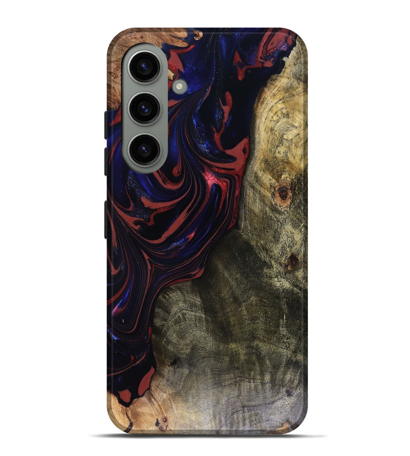 Galaxy S24 Plus Wood Live Edge Phone Case - Cruz (Red, 816150)