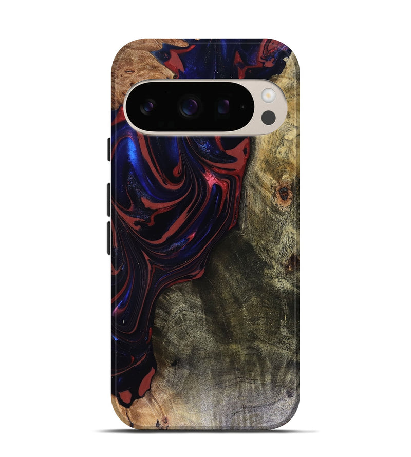 Pixel 10 Wood Live Edge Phone Case - Cruz (Red, 816150)