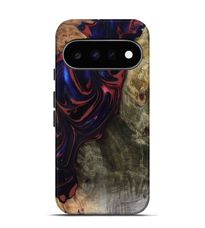 Pixel 11 Wood Live Edge Phone Case - Cruz (Red, 816150)