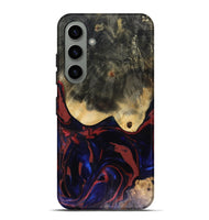 Galaxy S24 Plus Wood Live Edge Phone Case - Dillon (Red, 816151)